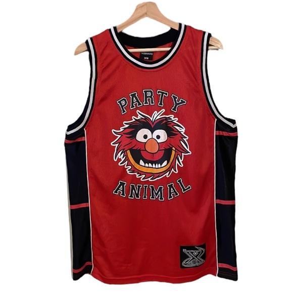 Disney Other - Unisex Disney The Muppets Party Animal Basketball Jersey Size Medium